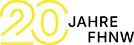 E-Mail Signatur - 20 Jahre FHNW - DE